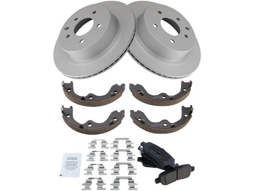 Rear brake pad rotor - rear,