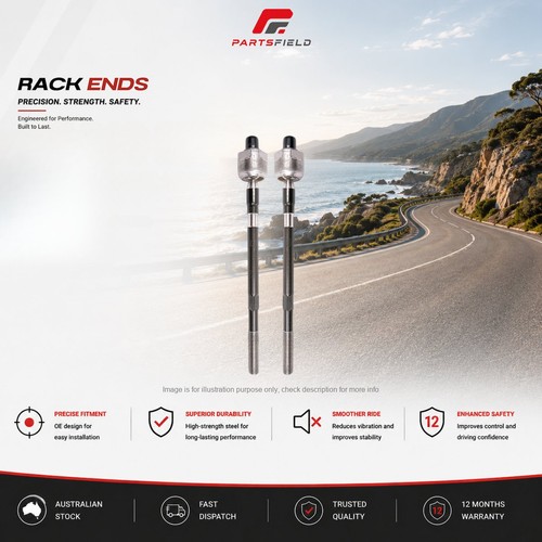 2pcs front steering rack ends - 2pcs,